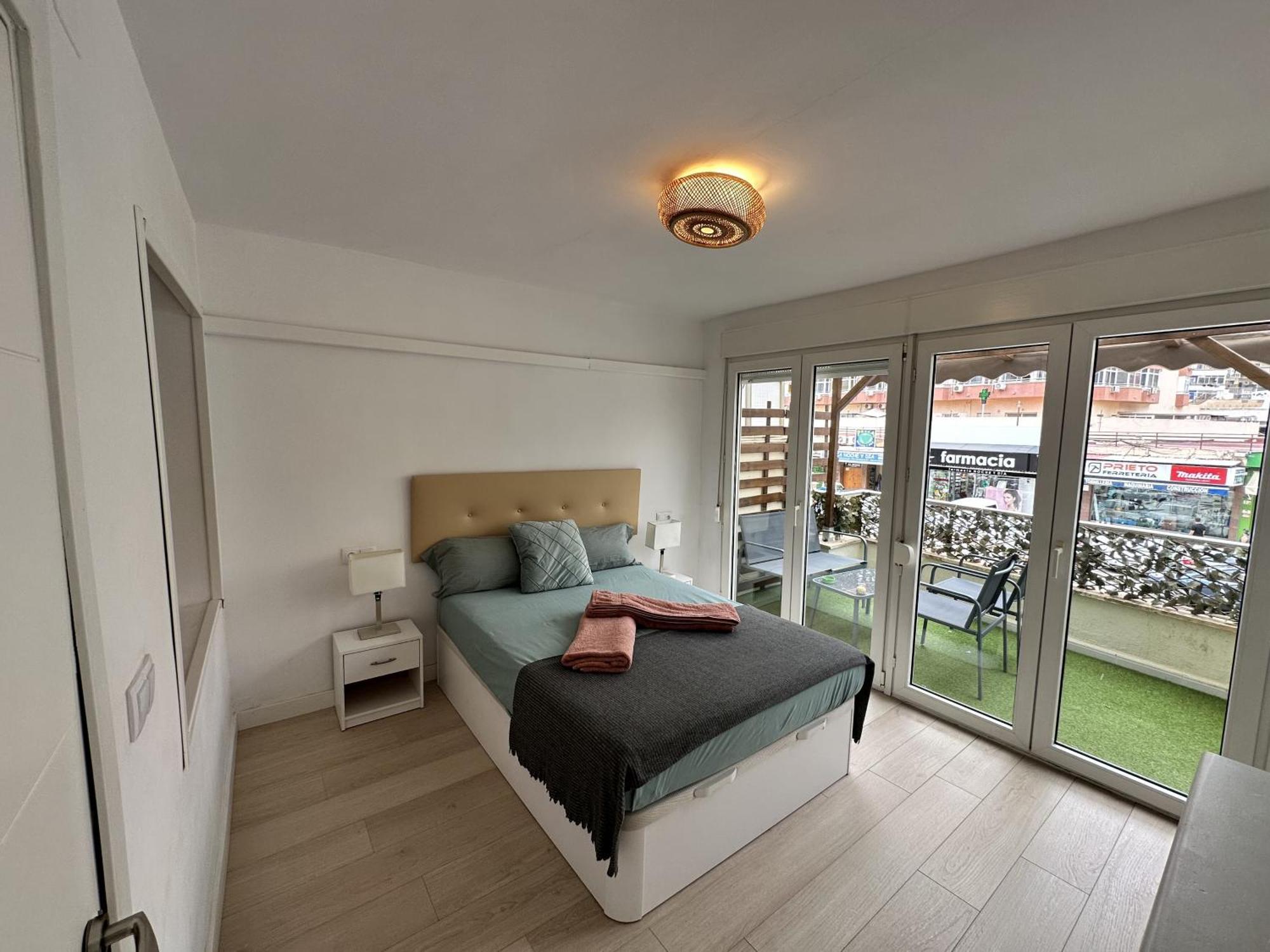 Ver1 - Terraza - 1 Dorm - Wifi - Centro A 100 Metros - Playa A 600 Metros 토레몰리노스 외부 사진